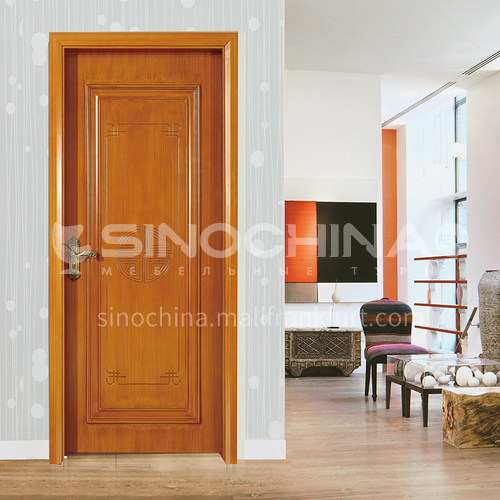 WPC wood plastic paint door decoration line series modern style